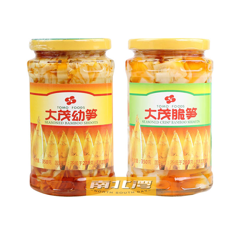 어린 죽순 1병 + 바삭한 죽순 1병 [바삭함과 부드러움의 조합]