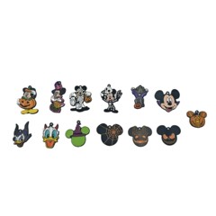 国境を越えて人気のある新商品アニメアニメミッキーマウスハロウィーンDIY合金滴油ペンダントアクセサリー卸売り