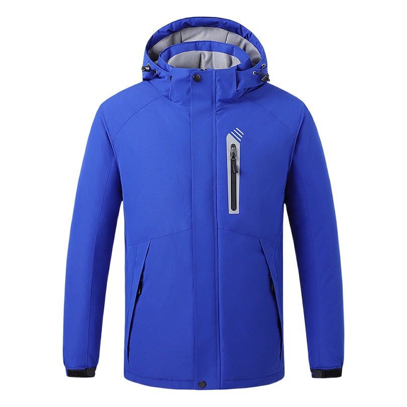 Heating clothing new men's intelligent heating charge clothing eight zone heating cold-resistant sports outdoor cold-resistant warm coat