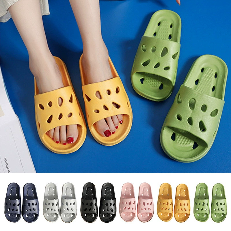 Тапочки в ванной комнате, чтобы наступить на дерьмо, мужские и женские противоскользящие холодные тапочки в ванной комнате