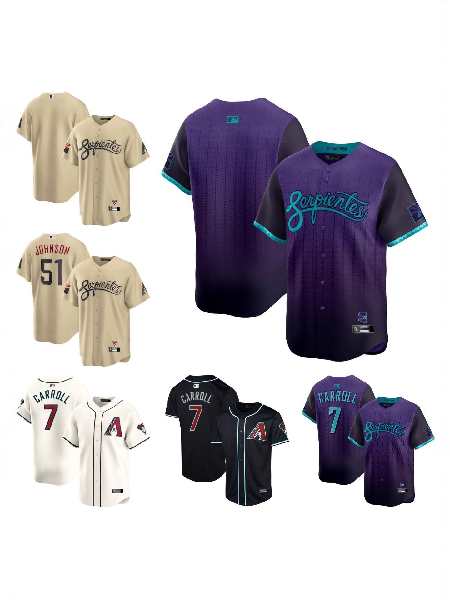 MLB short-sleeve baseball jersey top, Padres team, in stock, casual and versatile, team crew neck