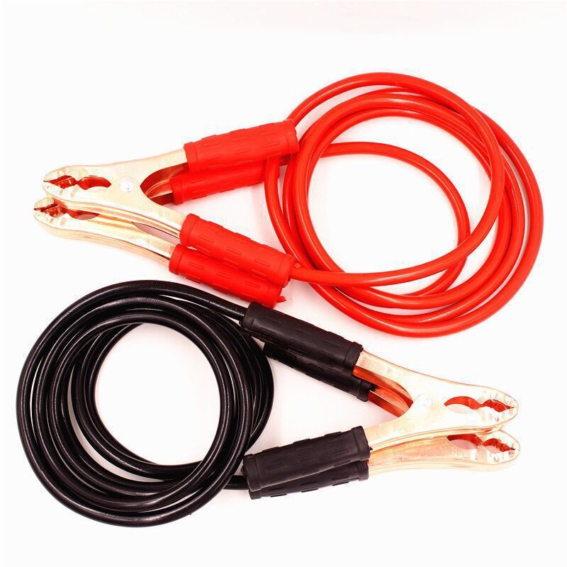 Cable de arranque de emergencia para coches de 4m y 2000A, conexión de batería, portátil y resistente, herramienta de auxilio automotriz