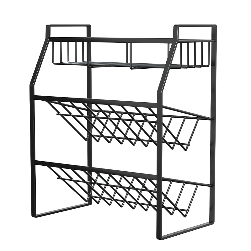 Estante de cocina personalizado condimento multipropósito integrado estante de almacenamiento de aceite estante de almacenamiento al por mayor