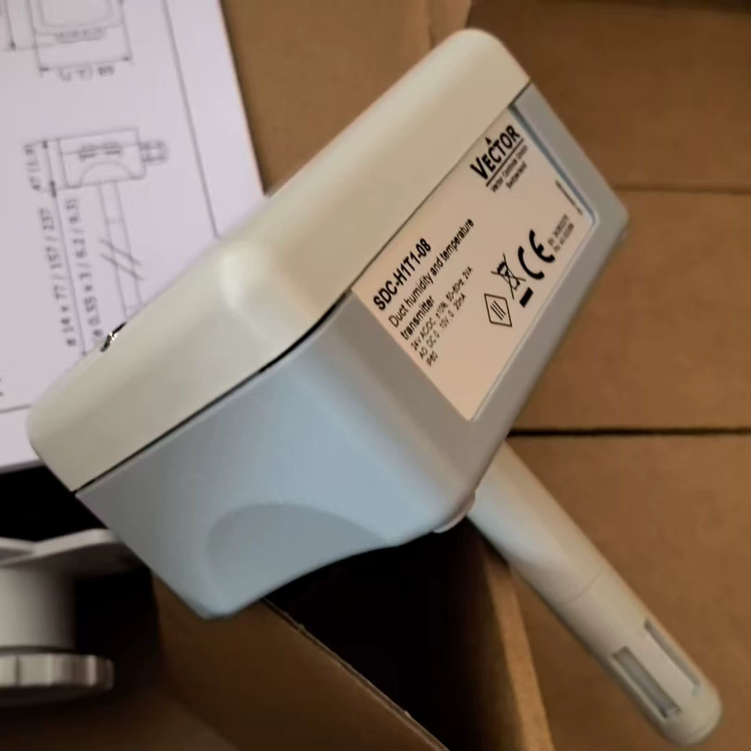 Weituo SDC-H1T1 датчик температуры и влажности воздуховода высокоточный подключаемый датчик центрального кондиционирования воздуха