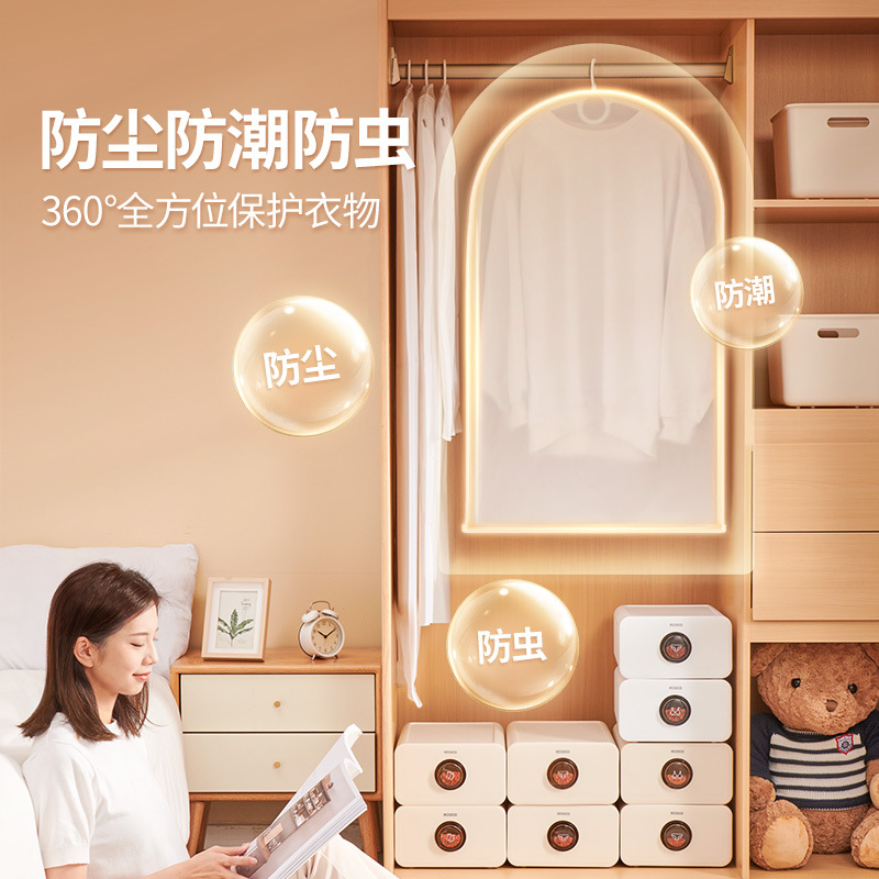 Cubierta de polvo de ropa, bolso colgante, ropa larga para el hogar, abrigo, traje, chaqueta, bolso de almacenamiento transparente