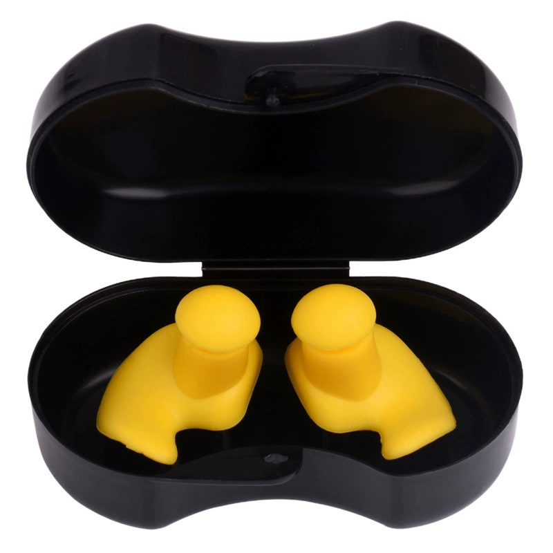 Силиконовые беруши для плавания спиральные беруши в наличии Водонепроницаемая ванна для дайвинга с защитой от удушья Профессиональный зажим для носа костюм для берушей оптом