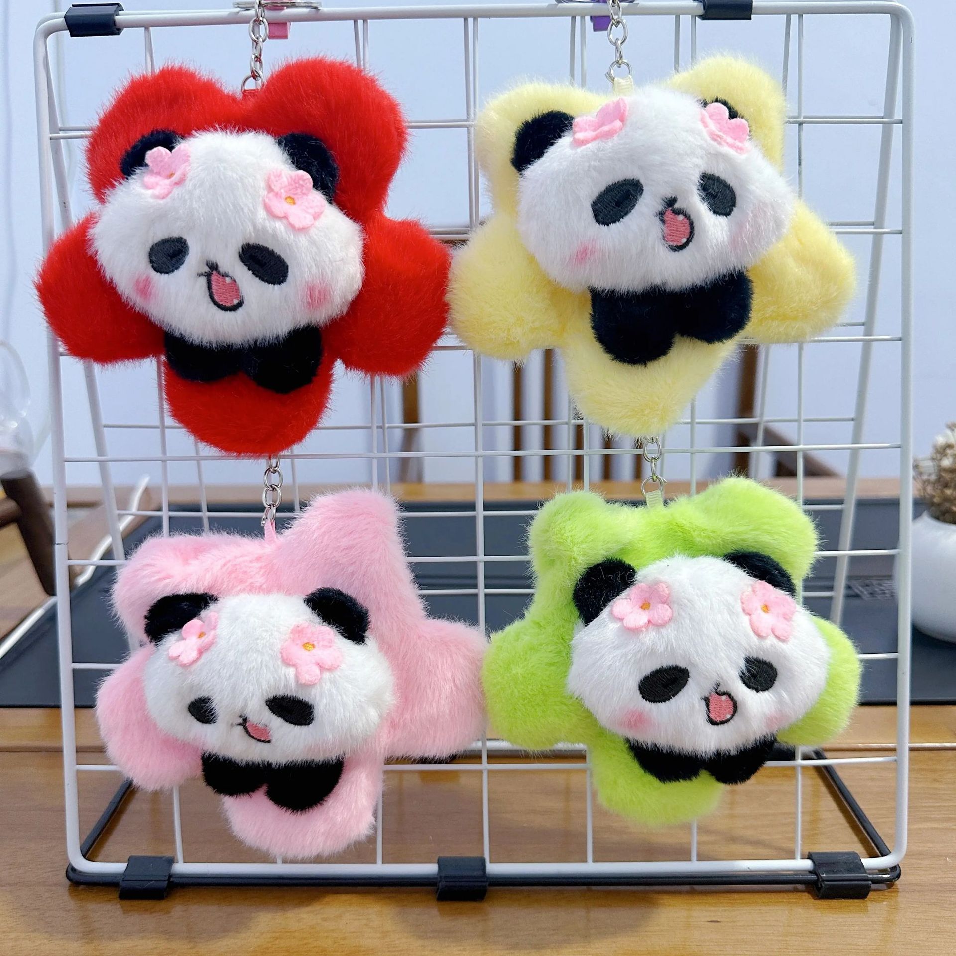 Cuatro pulgadas muñeca de peluche pequeño colgante muñeca llavero muñeca mochila colgante juguete de peluche regalo