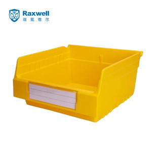 Raxwell Lean Material Box Shelf Parts Box Thickeneded Plastic Oblique Accessories Storage and Organization Screw Collection