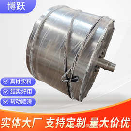 喷涂碳化钨工艺加工镀铬辊三氟四氟板内衬电镀热耐磨工业机械辊