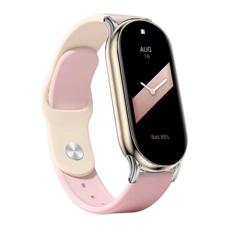 xDfind hebilla de metal sólida correa de silicona para pulseras Xiaomi 10 / 9 / 8