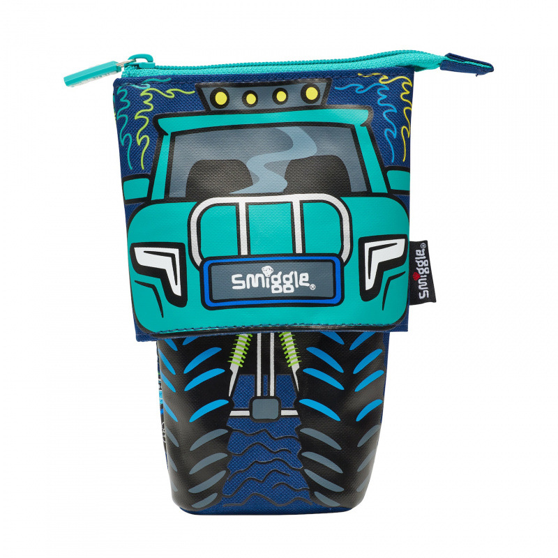 Australian smiggle estuche para bolígrafos de dibujos animados para niños bolso de papelería para estudiantes creativos plegable multifuncional