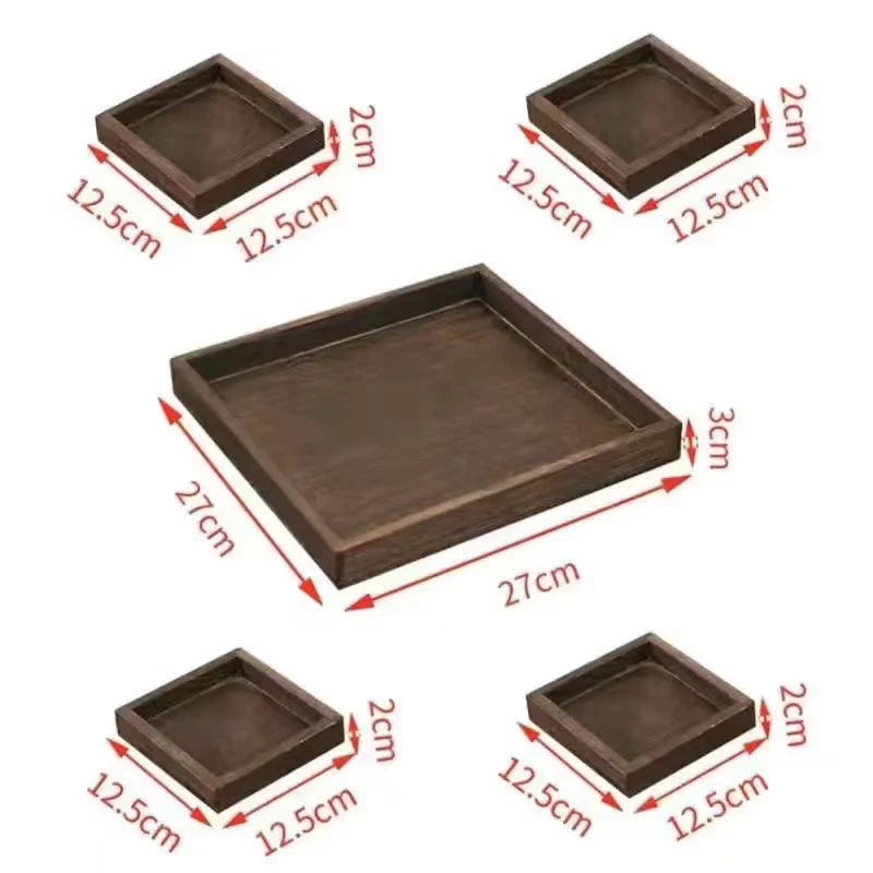 Japanese creative rectangular tea set for hotel