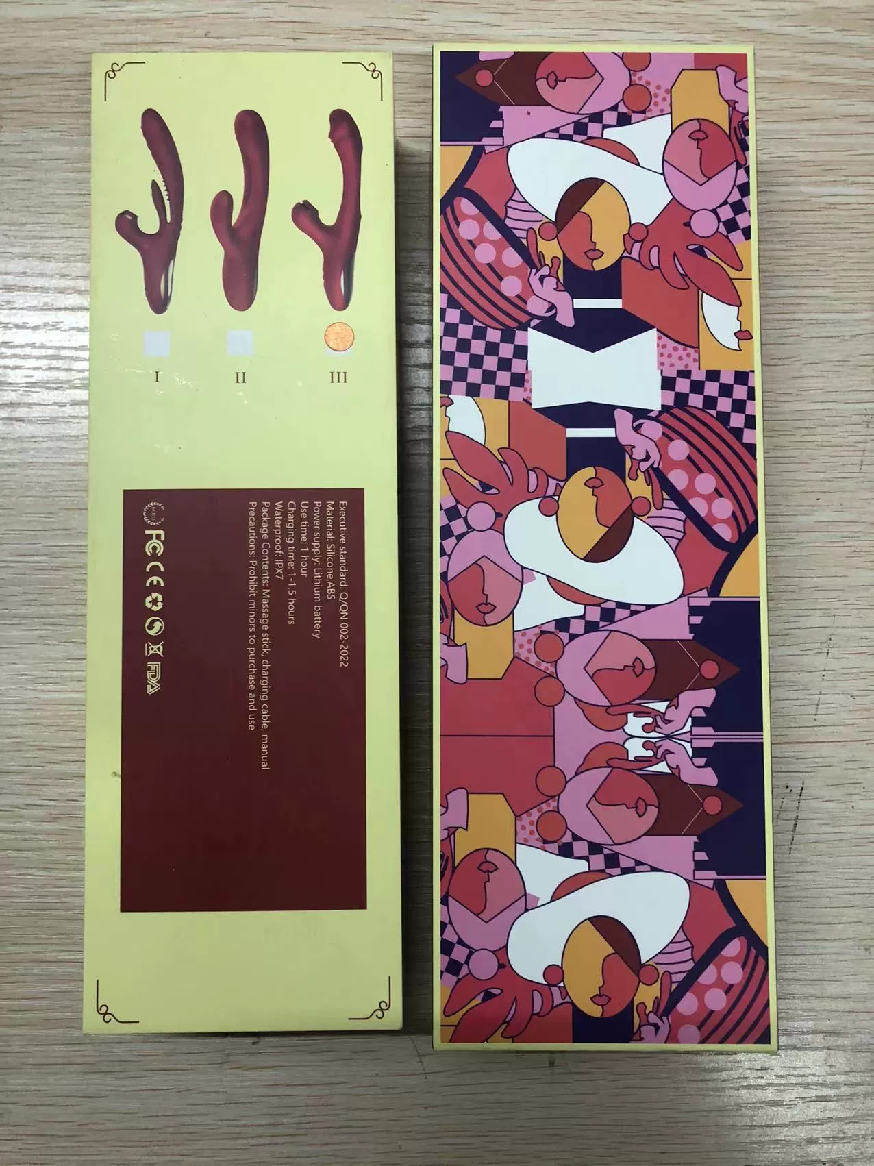 Вибратор с присоской и шлёпком (Daphne) — 3/4 поколение, многорежимный массажёр для взрослых, компактный