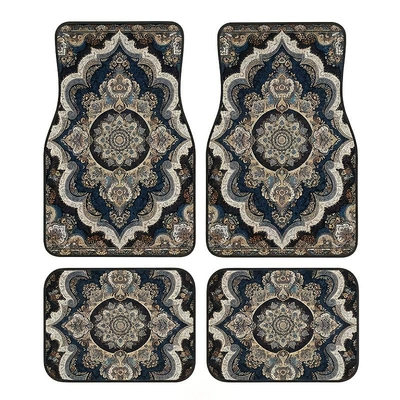 Delivery, Avtomobil döşəmə paspasları - msi-5-3344cm-back-row-two-piece-package-crystal-velvet