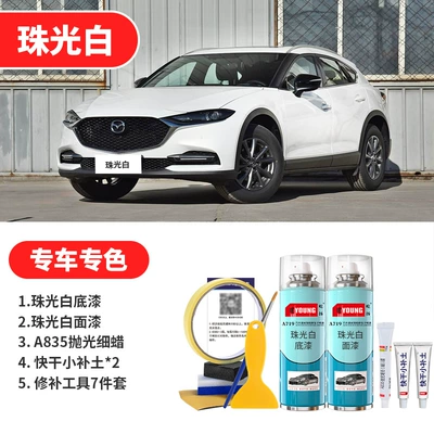 Car Paint Scratch Repair Crystal — Avtomobil boya qələmləri - pearl-white-basic-repair