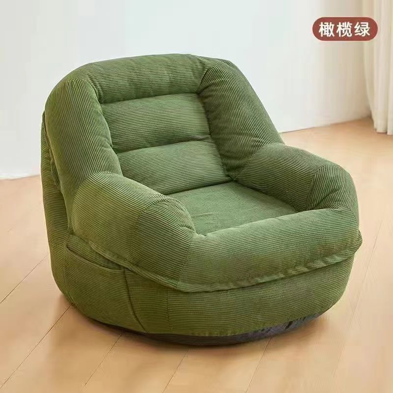 싱글모델 - 올리브그린 - [피부친화적인 부드러운 코듀로이]