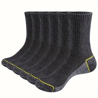 New Men's Mid-tube Work Socks Deodorant Casual Socks Fitness Socks Running Casual Socks Compression Socks Simple Sports