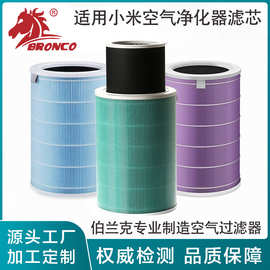 现货批发适用小米空气净化器滤芯适配1/2/3代pro复合滤网家用室内