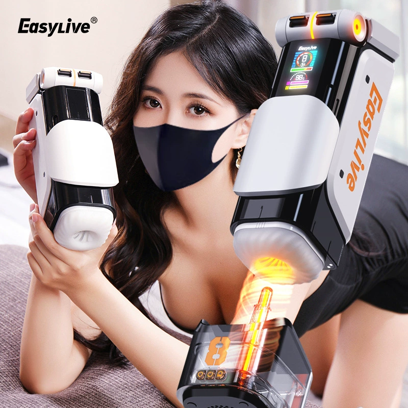 Easylive Easyport NO8 электрический умный самолетный мастурбатор многочастотный телескопический с подогревом, голосовое взаимодействие, для мужчин