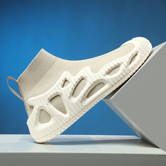 工廠直銷新款休閒單鞋男款跨境大碼批發運動鞋百搭潮情侶鞋男