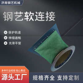 软连接 风机通风软连接矩形风机管道风管空调通风管软接头帆布