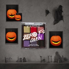 跨境新款萬聖節限定九色珠光啞光高光辣妹多功能眼影盤節日氛圍