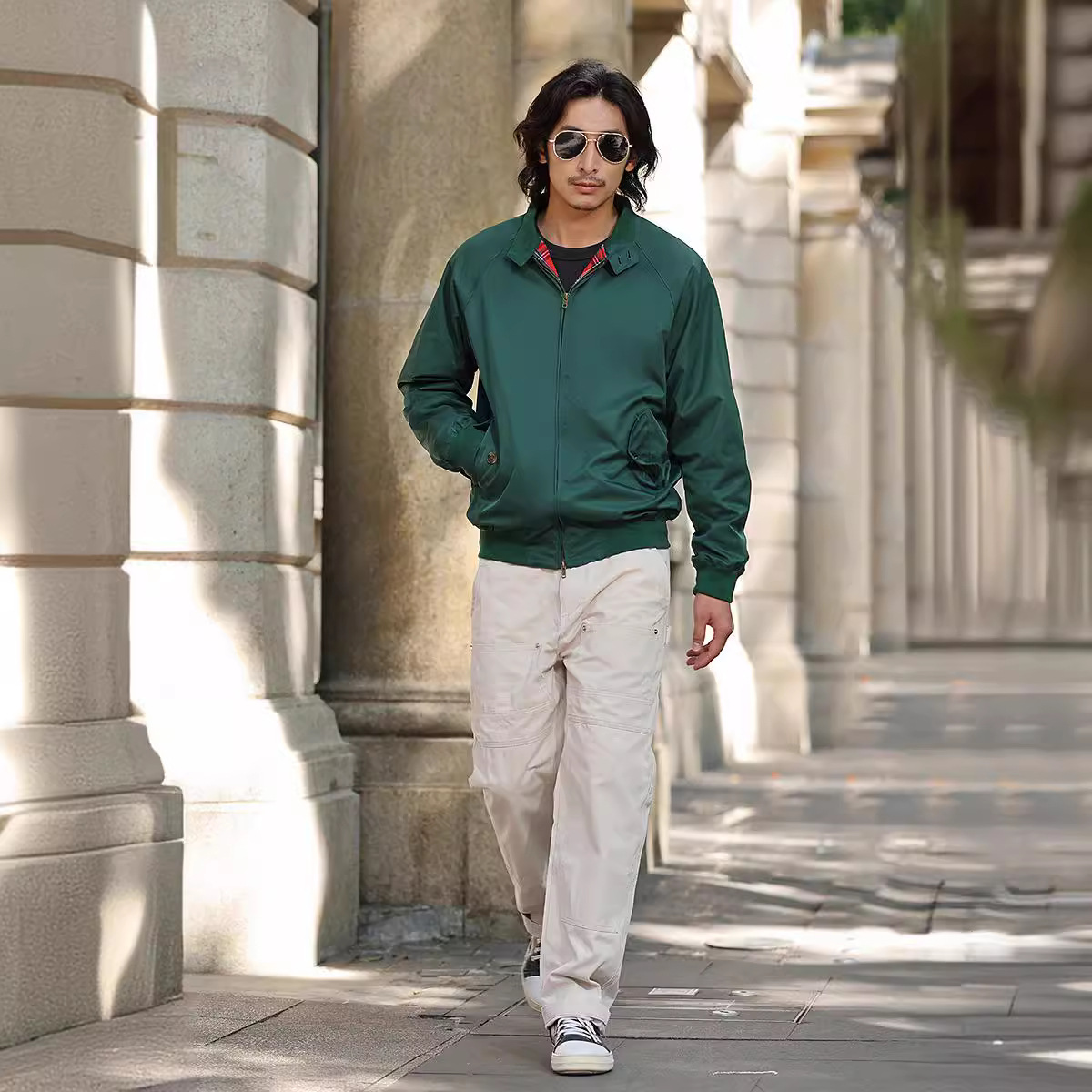 OKONKWO Harrlington chaqueta estrella mismo estilo collar Harrington G9 chaqueta clásico ABB