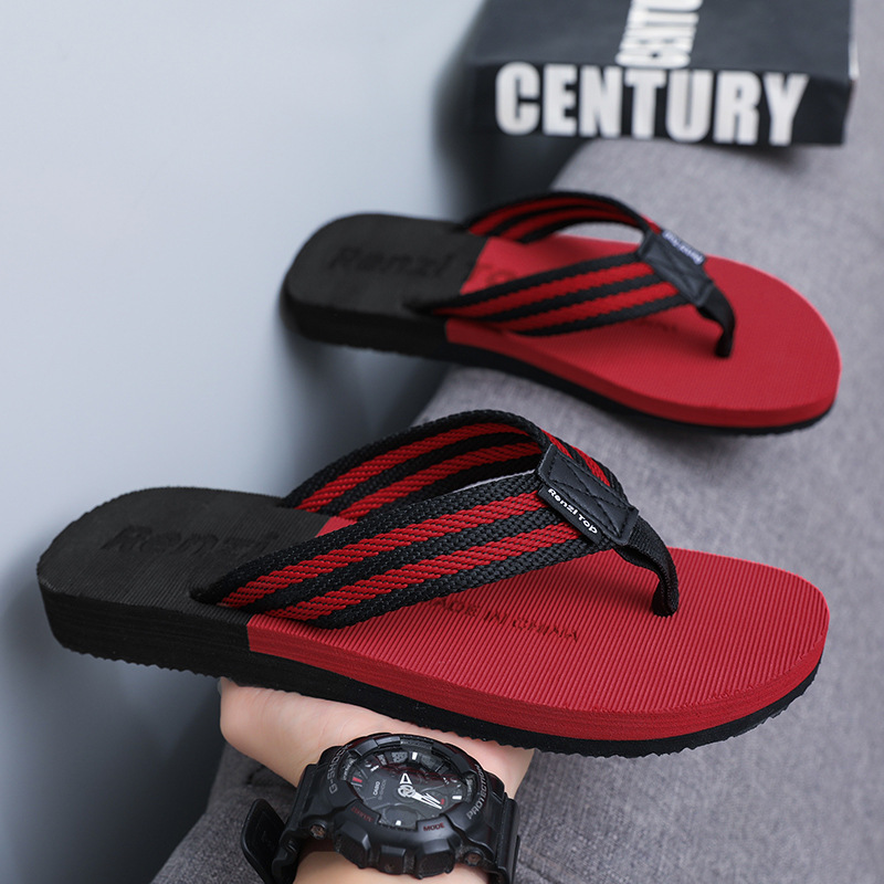 Zapatillas vietnamitas para hombres de verano antideslizantes antideslizantes desgaste zapatillas de sandallas de playa suaves deportivas al aire libre