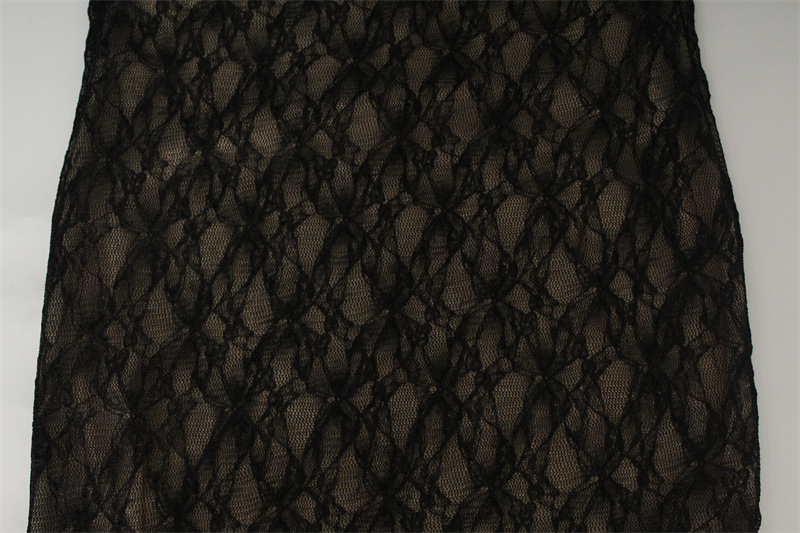 Summer Pure Sexy Lace Tube Top Hip Waist Controlled Sexy Dress with Oversleeves for Women