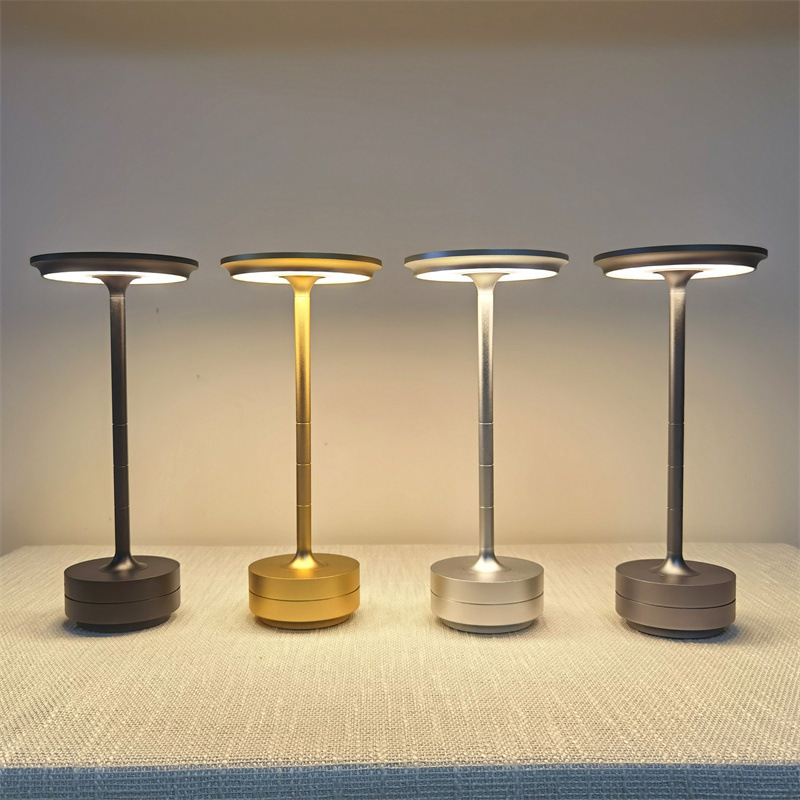 Aluminum Oxidation Cordless Household Decorative USB Charging Touch Table Lamp Bedroom Restaurant Bar Atmosphere Table Lamp Aluminum Oxidation Cordless Household Decorative USB Charging Touch Table Lamp Bedroom Restaurant Bar Atmosphere Table Lamp