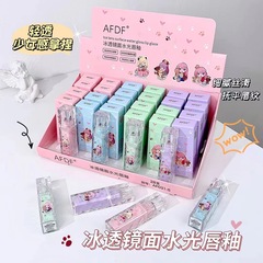 Afdf氷レンズ面唇釉薬の生地が繊細で、滑らかで潤いがあり、色が24本で4本以上のオプションがあります