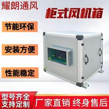 【厂长推荐】低噪声离心风机箱静音风机排油烟风柜无边框排风风机