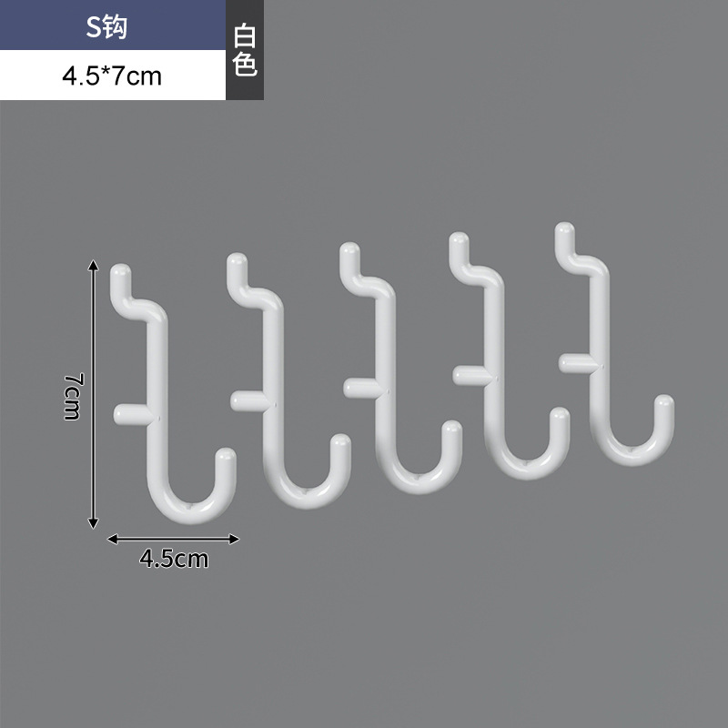 Tablero de agujero de metal, estante de pared, entrada, colgante de pared, decoración de almacenamiento, estante de exhibición de sala de estar de estilo antiguo