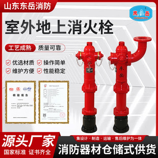 Fire Hydrant Manufacturer Outdoor Above-Ground Fire Hydrant Anti-Collision Pressure Regulating Anti-Freeze Pressure Reducing Outdoor Above-Ground Fire Hydrant