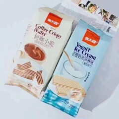 張お姉さんの威化ビスケットの古いヨーグルトのアイスクリームの味は軽いです。