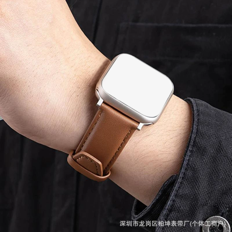 Ремешок для часов из натуральной кожи, подходит для браслета Apple Watch, для мужчин и женщин, iWatch серия 876543Se стиль fashion