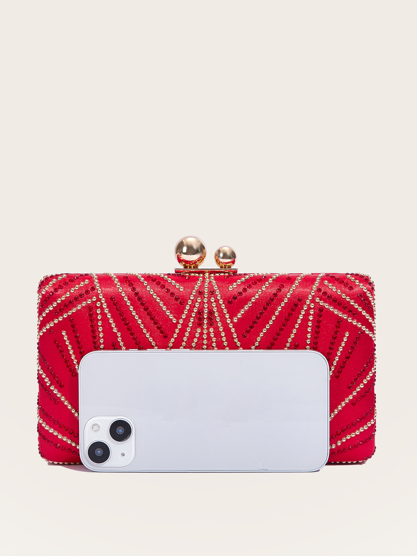 Clutch Evening Metal High-end Lock Buckle Chain Trendy New Women's Bag_voghion.com