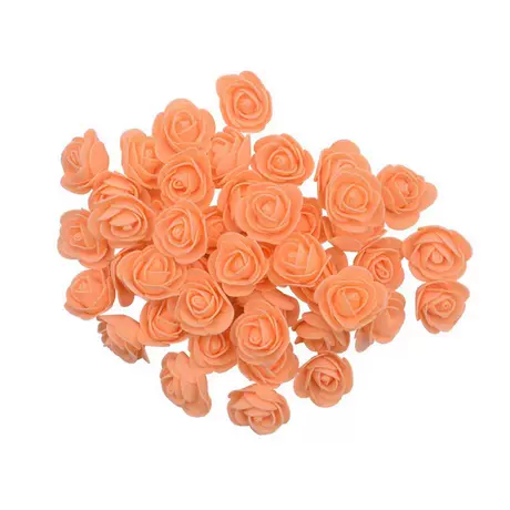 Orange foam rose