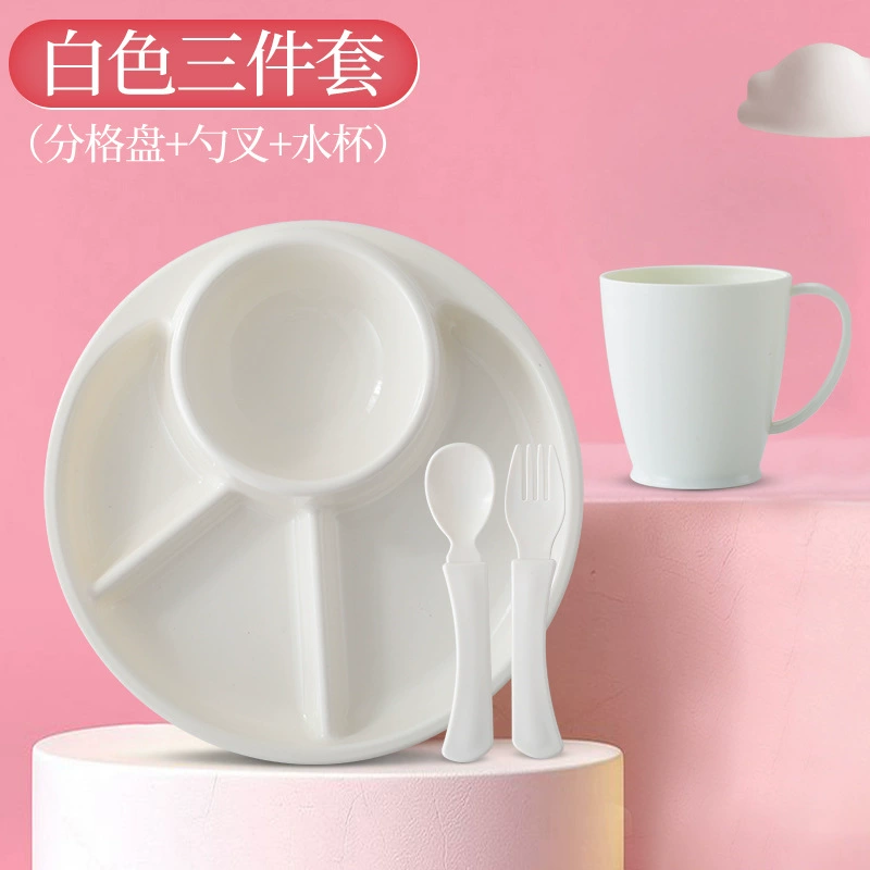 Japanese dinner plate for feeding, tableware, set