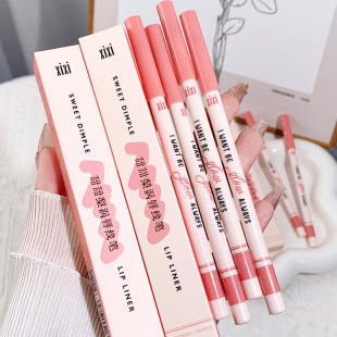 Makeup Xixi Sweet Pear Vortex Lip Liner Soft Mist Matte Nude Color Lipstick Pen Outline Lip Shape Waterproof No Fell