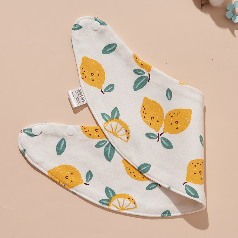 Yellow lemon [crescent bib]