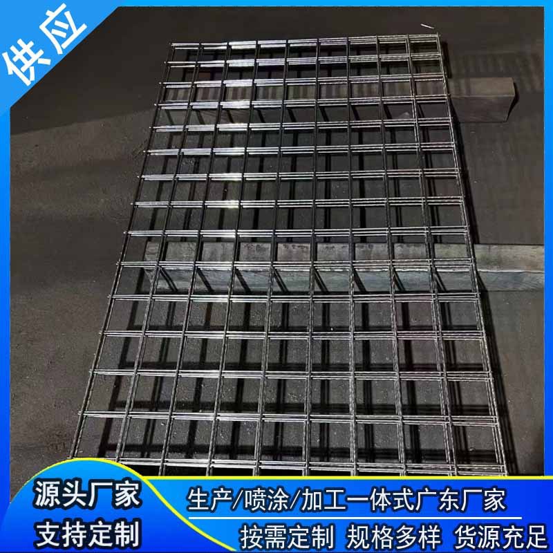 建筑网片工地碰焊网螺纹带肋钢筋网片地暖焊机钢丝勒诈热轧圆钢网