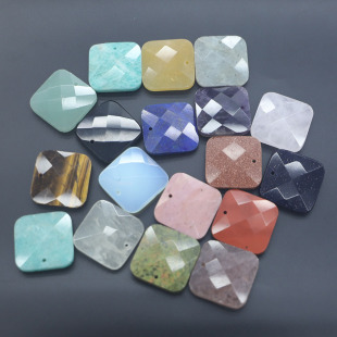 25&times;25&times;6mm��Ȼʯ�댚ʯ�p�����ķ��������ε������S�Ʒ�����