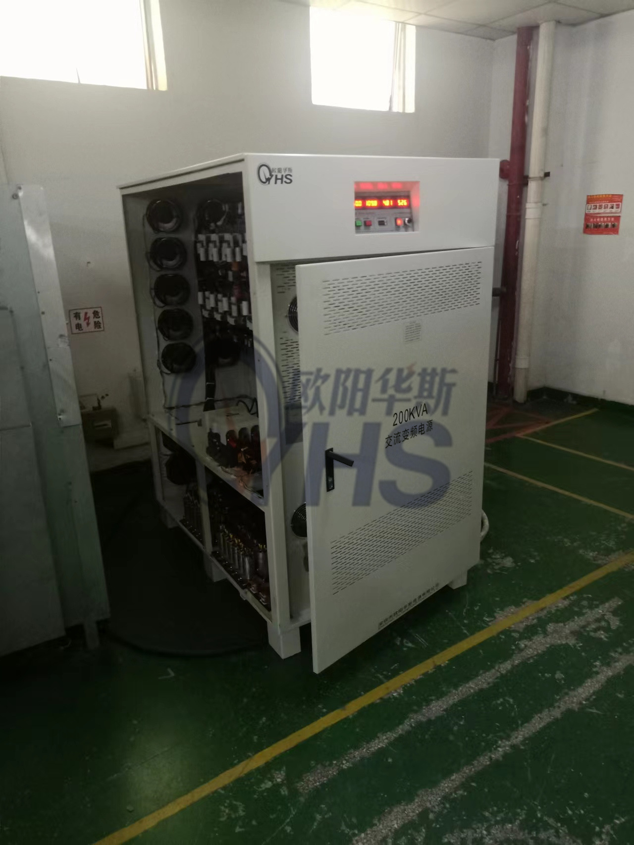 ŷ����˹200KVA��Ƶ��Դ����������Ƶ��50HZ��60HZ�ɵ�