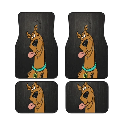 Decoration Bedside Blanket Living Room, Avtomobil döşəmə paspasları - tongue-protruding-arrogant-dog-imitation-cashmere-4060cm-single-pack