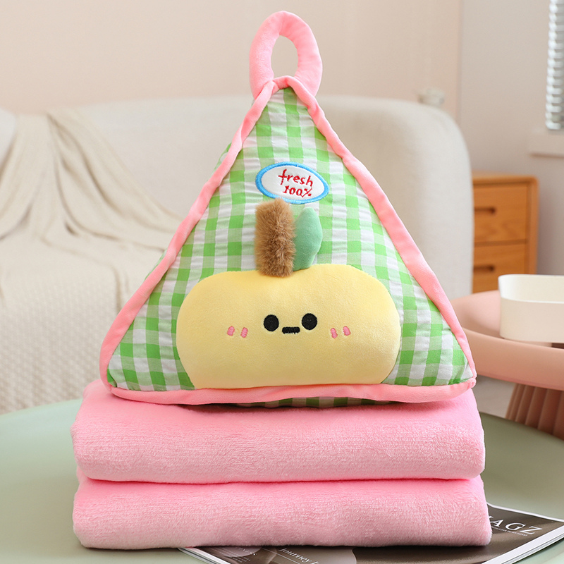 Dual-purpose colcha de almohada plegable cojín de cojín image 13