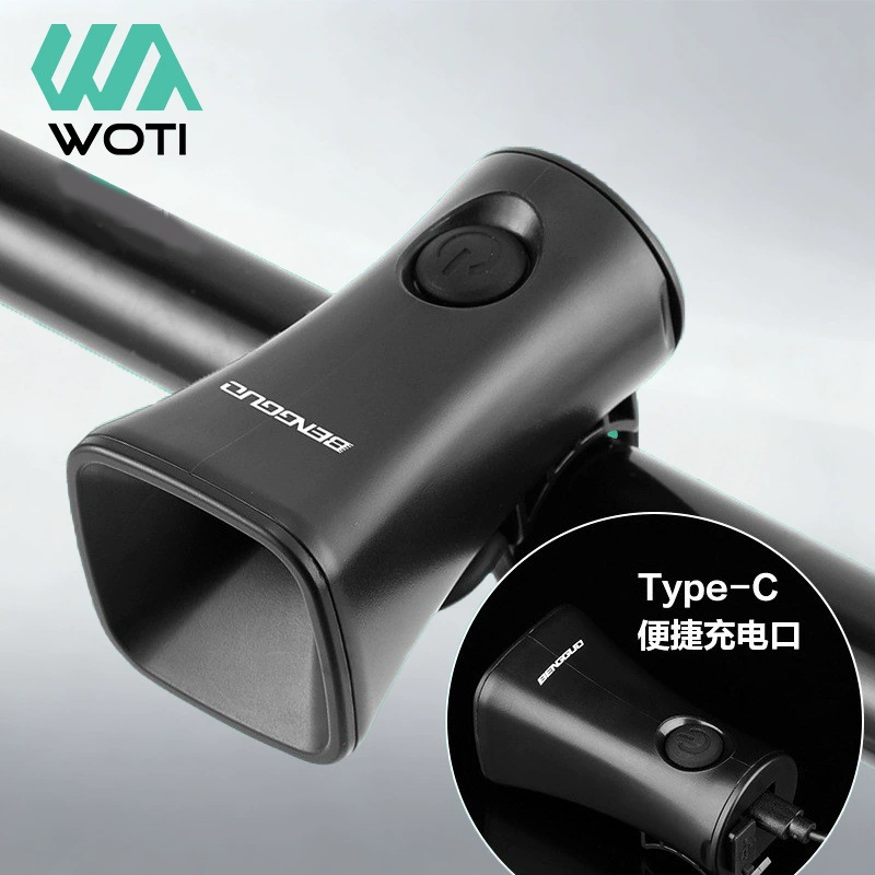 Велосипедный зарядный гудок Трансграничный электрический гудок колокольчик Велосипедный гудок дорожный грузовик скутер электрический колокольчик