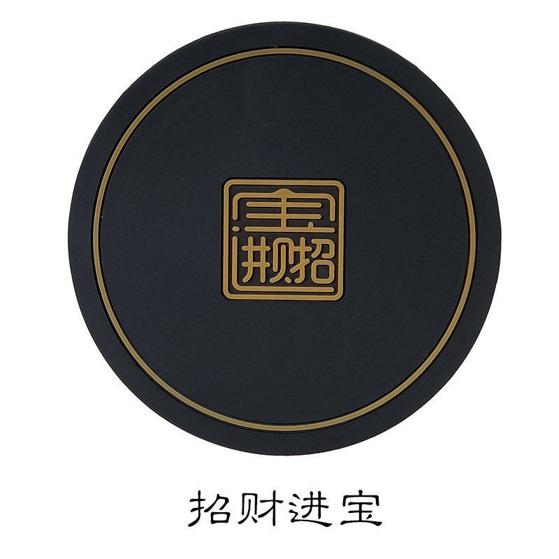 中国風コースター、ソフトゴムパッド、ウォーターコースター、ティーコースター、ケトル、ティーポット断熱パッド、灰皿パッド、ティーコースターホルダー|undefined