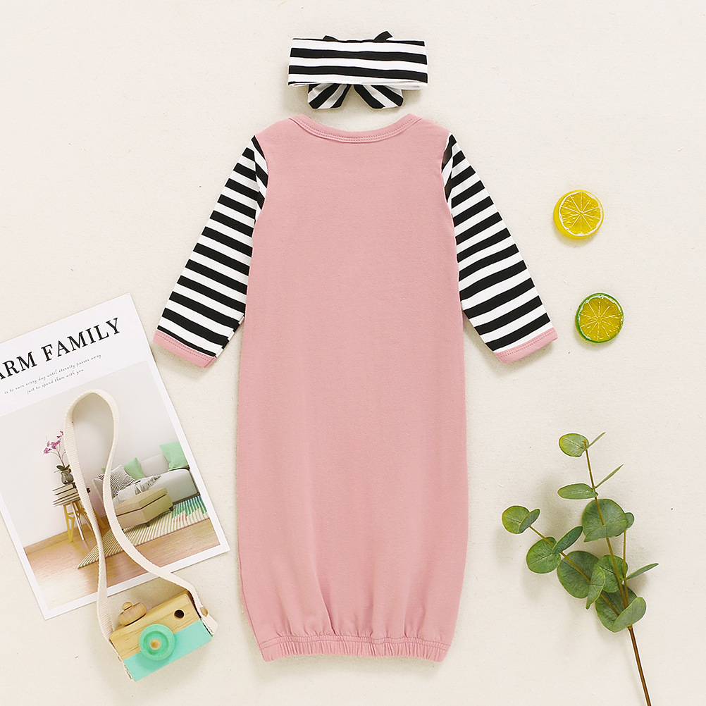 Cute Stripe Cotton Jumpsuits display picture 3