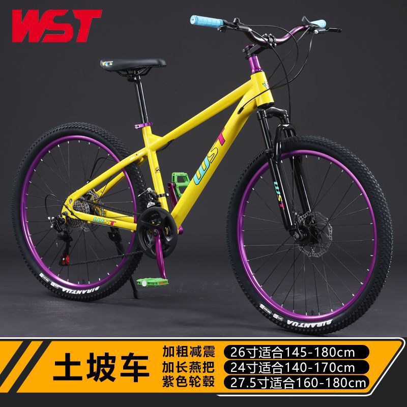Bicicleta de montaña puede hacer movimiento profesional bicicletas de doble cilindro de cambio de velocidad para hombres y mujeres adultos bicicletas de paso para carreras de cross country